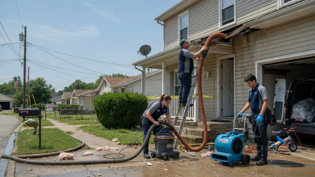 Water Damage Restoration in Colp, IL near me